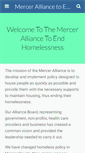 Mobile Screenshot of merceralliance.org