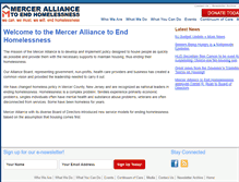 Tablet Screenshot of merceralliance.org
